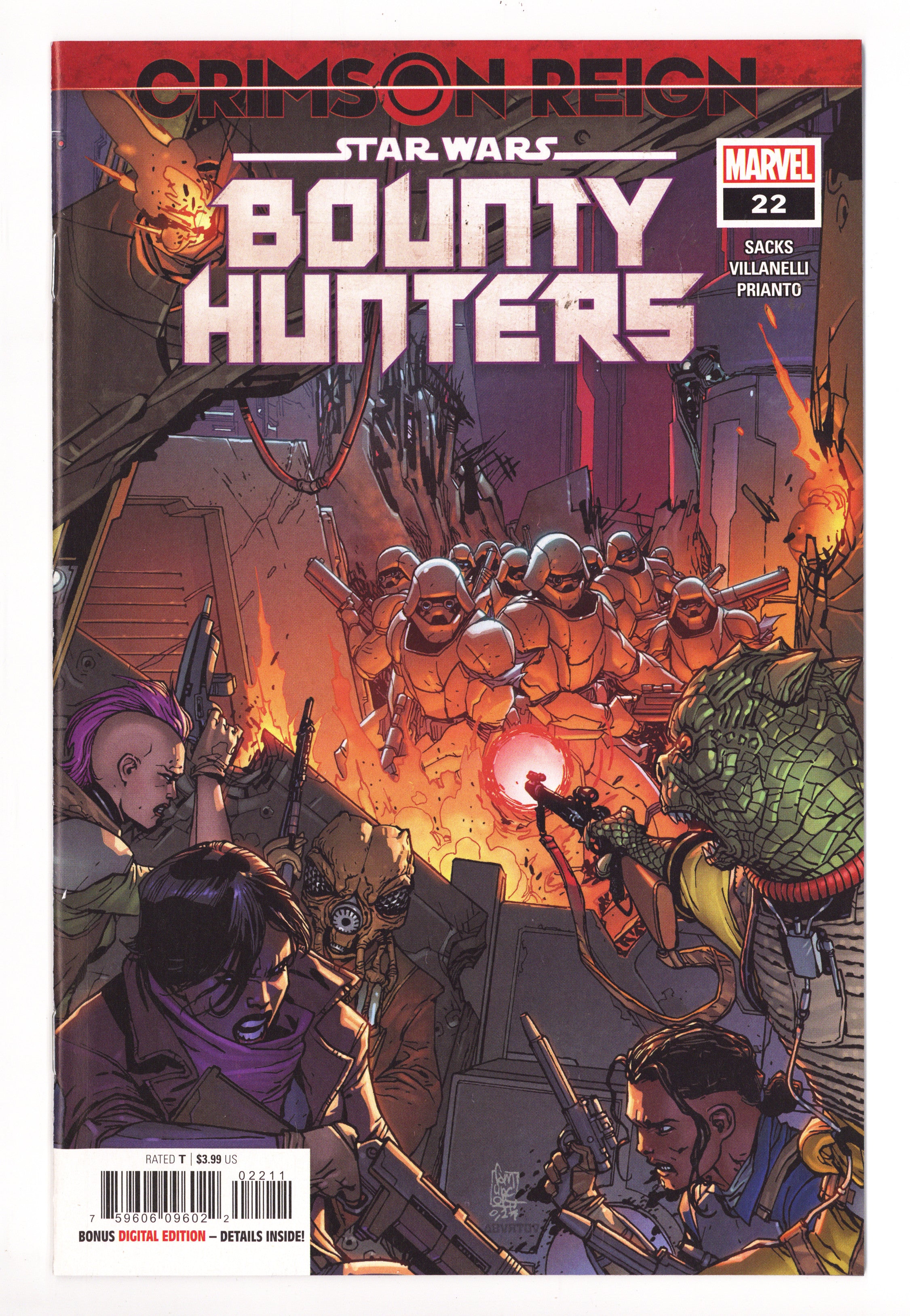 Star Wars: Bounty Hunters 22 High Grade (2022) 