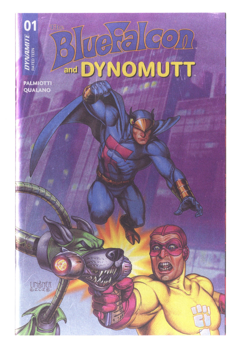 Blue Falcon & Dynomutt 1 Linsner Foil Incentive NM (2025)