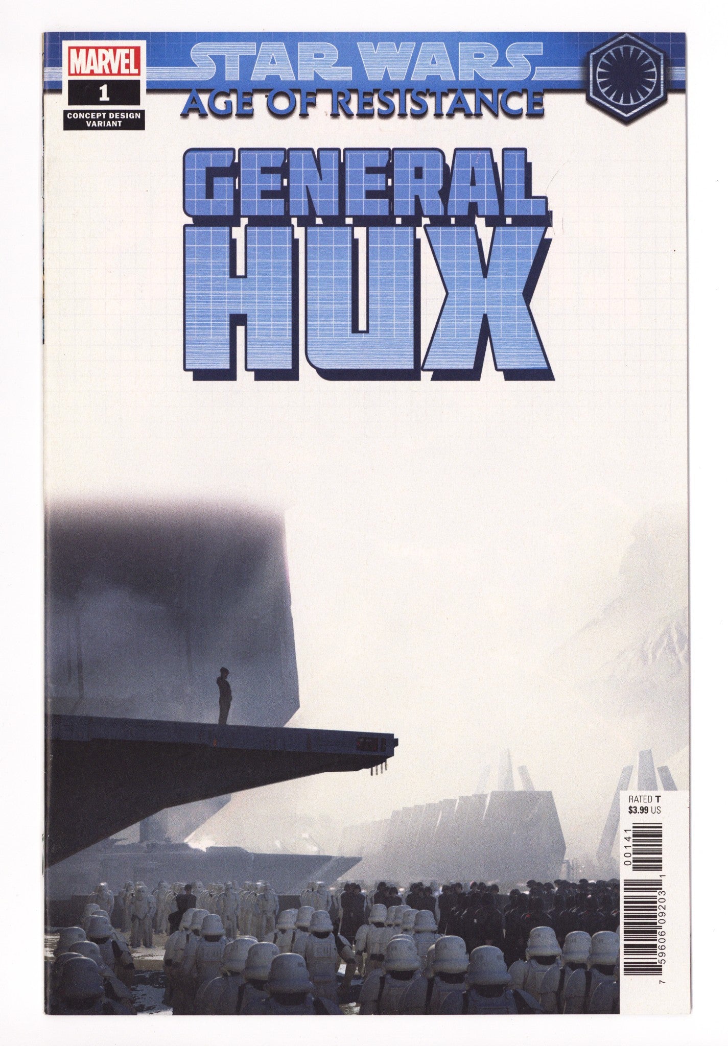 Star Wars: Age of Resistance - General Hux 1 High Grade (2019) Jenkins Variant 