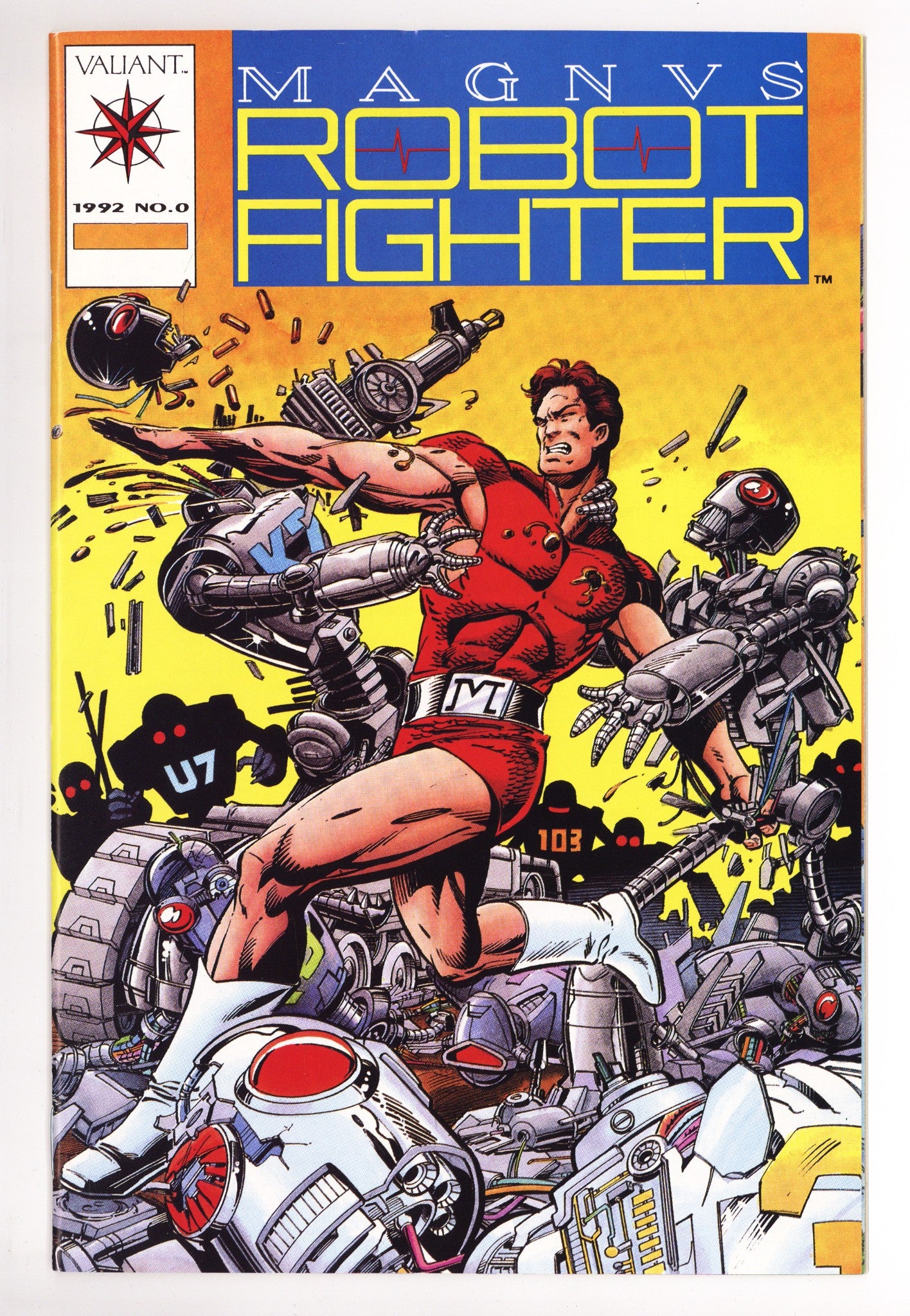 Magnus Robot Fighter Vol 1 0 VF/NM (9.0) With Coupon (1992) 