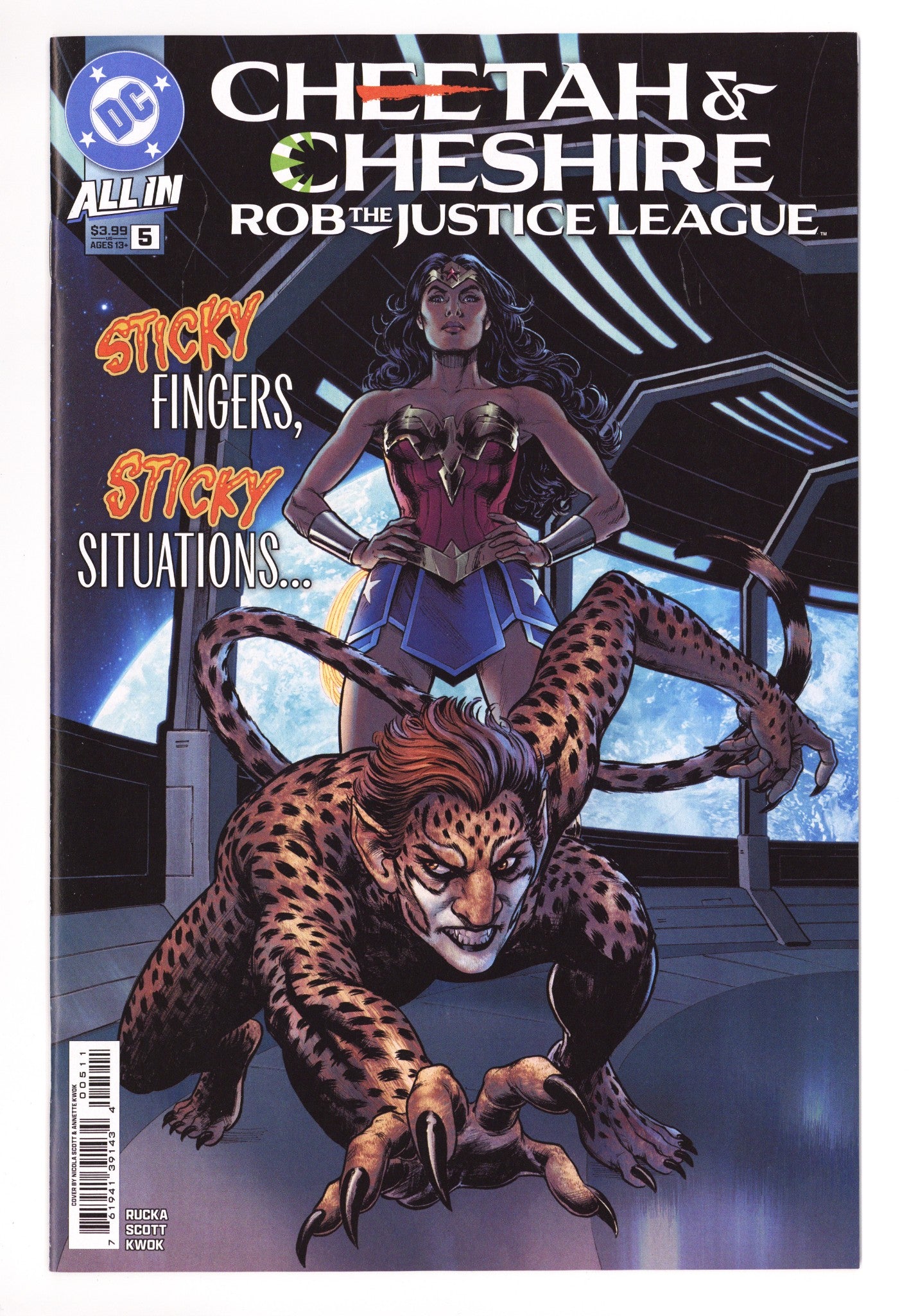 Cheetah And Cheshire Rob The Justice League 5 (2025)