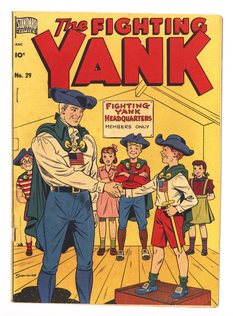 The Fighting Yank 29 VG (4.0) (1949) Canadian Edition 