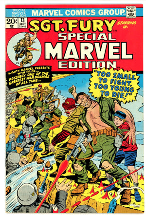 Special Marvel Edition 13 FN+ (6.5) (1973)
