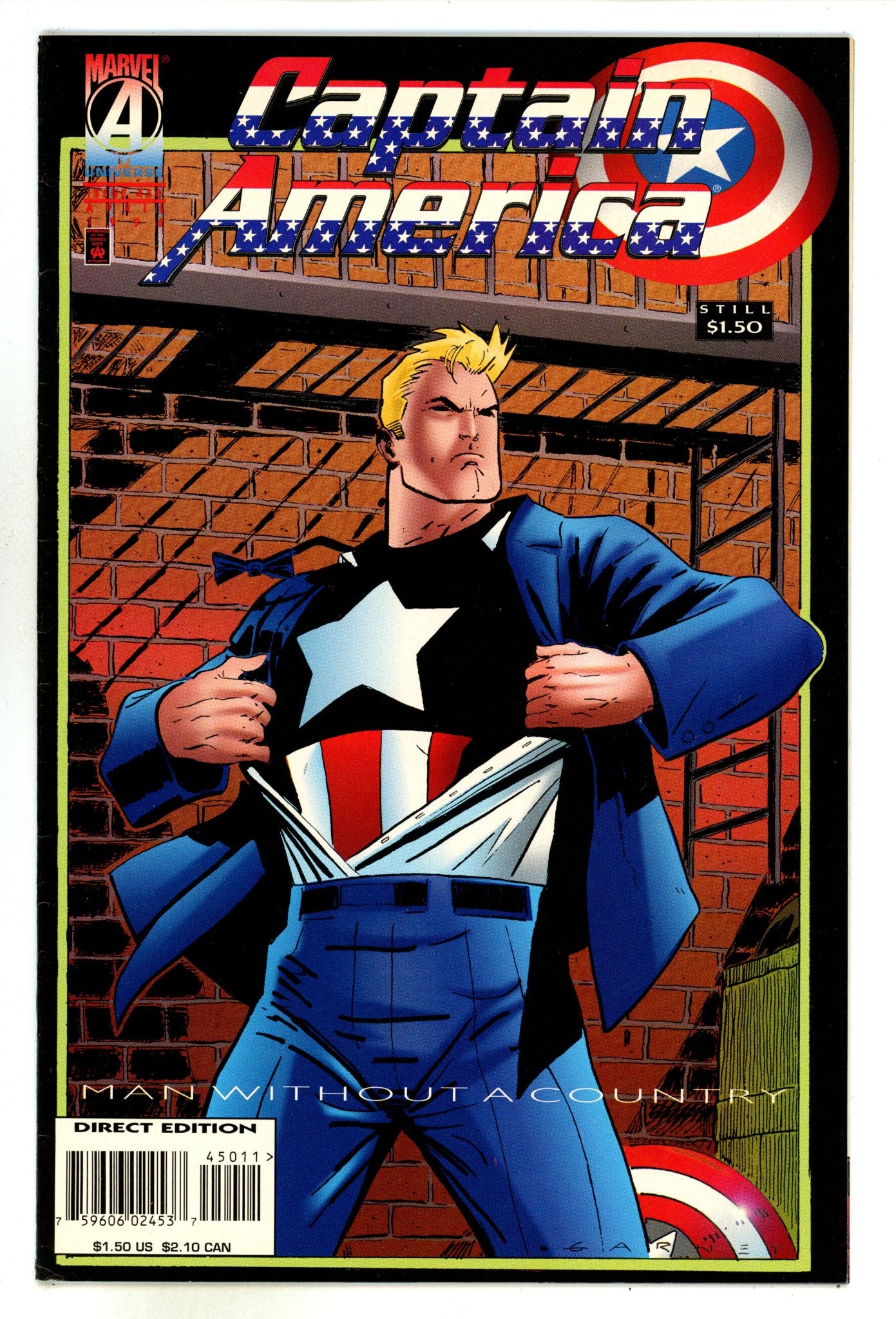 Captain America Vol 1 450 Mid Grade (1996) 