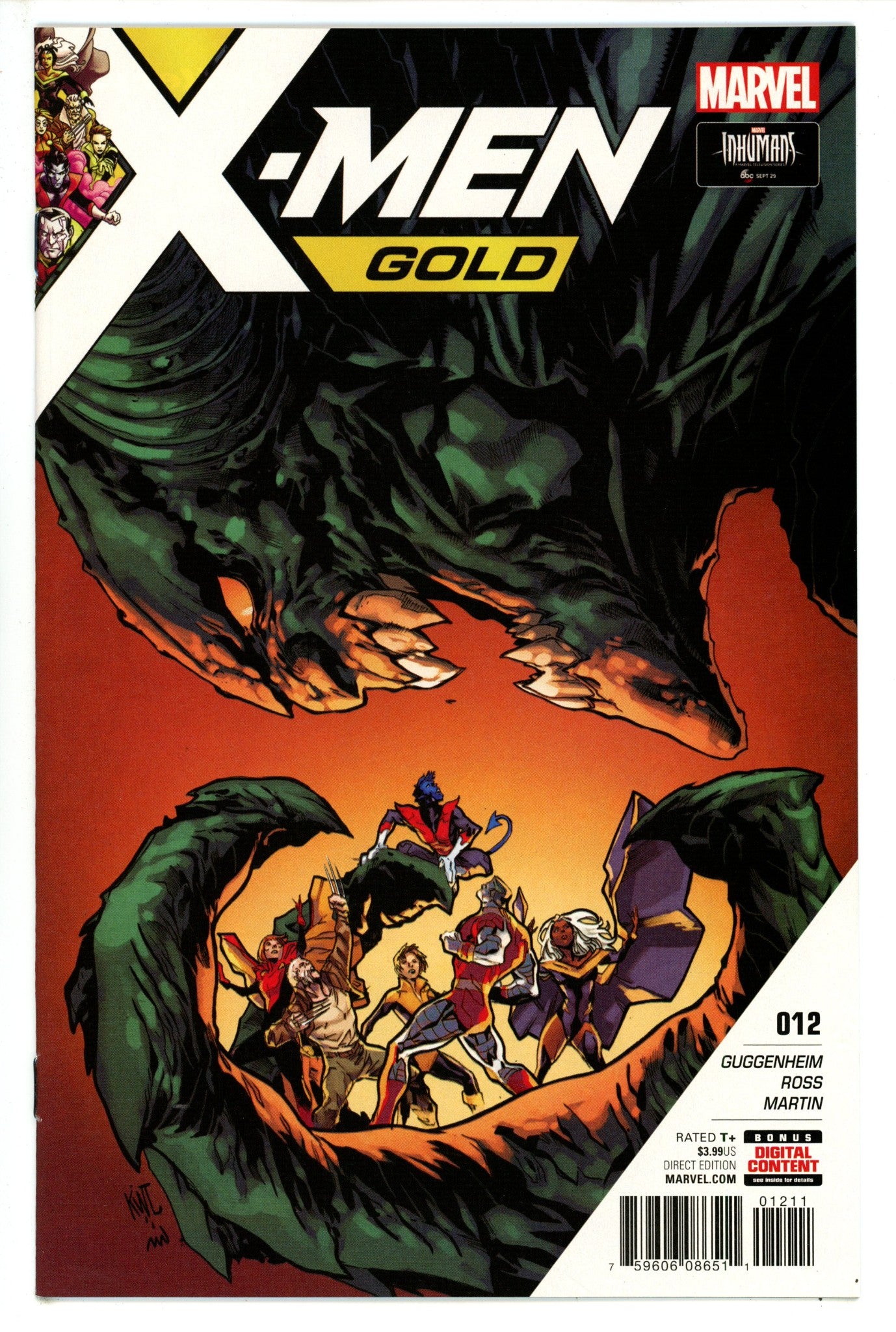 X-Men: Gold Vol 2 12 High Grade (2017) 
