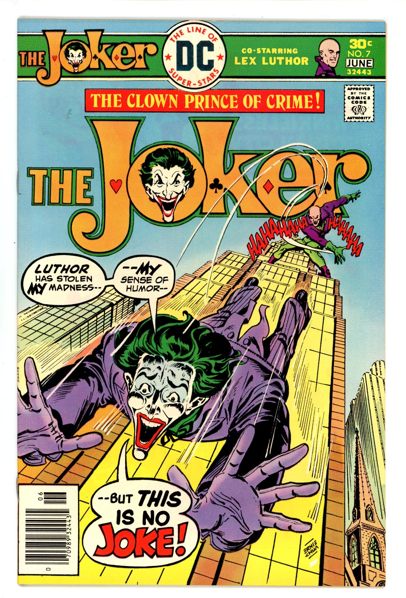 The Joker Vol 1 7 VF/NM (9.0) (1976) 