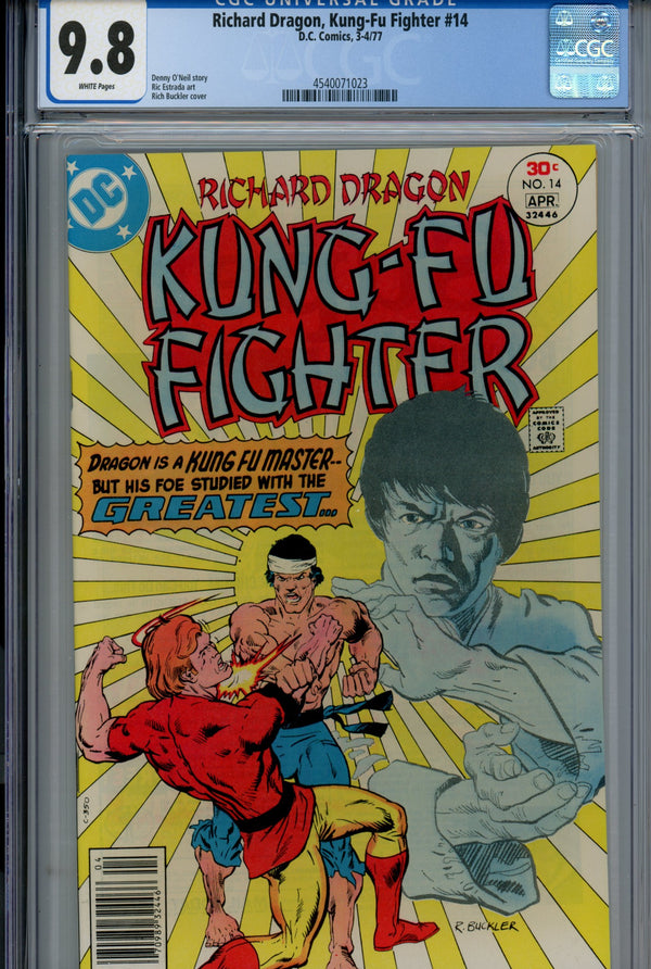 Richard Dragon, Kung-Fu Fighter 14 CGC 9.8 (NM/M) (1977)