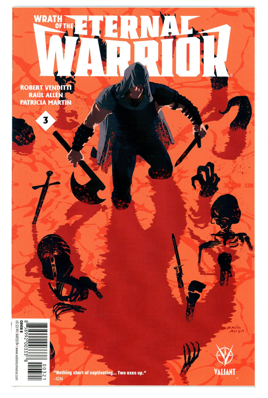 Wrath of the Eternal Warrior 3 High Grade (2016) All√©n Variant 
