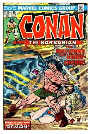 Conan the Barbarian Vol 1 35 FN+ (6.5) (1974) 