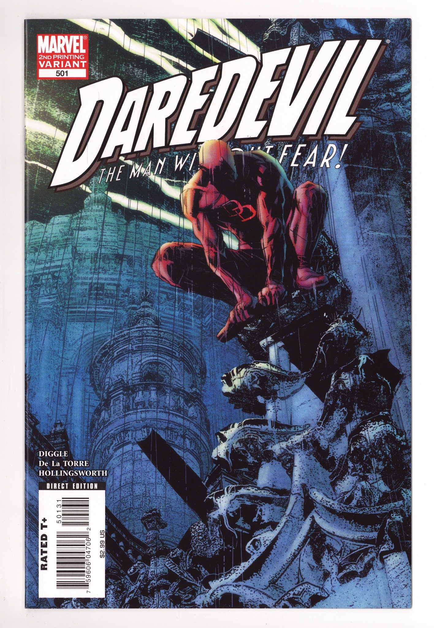 Daredevil Vol 2 501 High Grade (2009) 2nd Print 