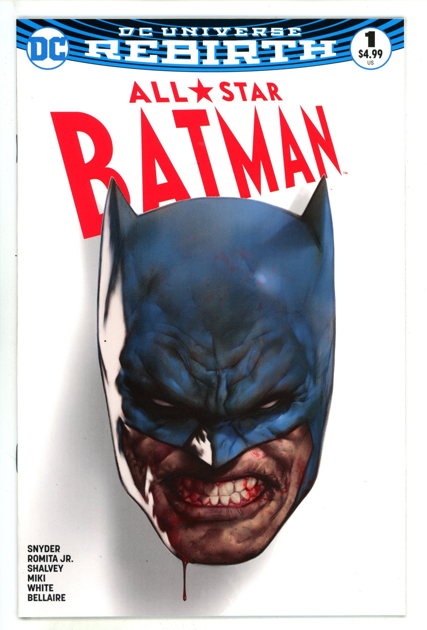 All Star Batman 1 NM (9.4) (2016) Oliver Exclusive Variant 