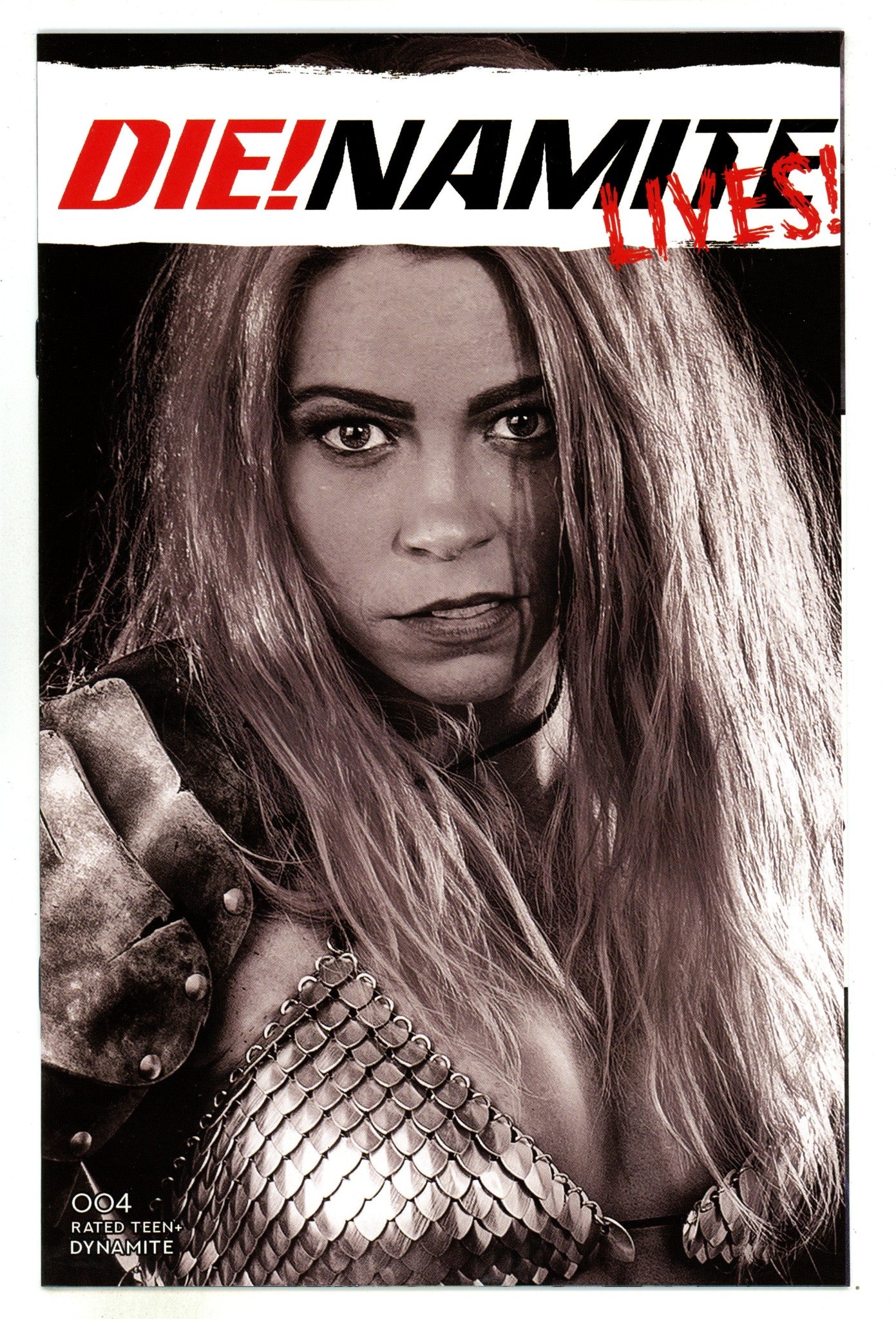 Die!namite Lives! 4 High Grade (2021) B&W Cosplay Incentive Variant 