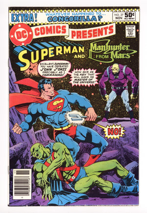 DC Comics Presents Vol 1 27  FN/VF (7.0)   (1980)     Newsstand  