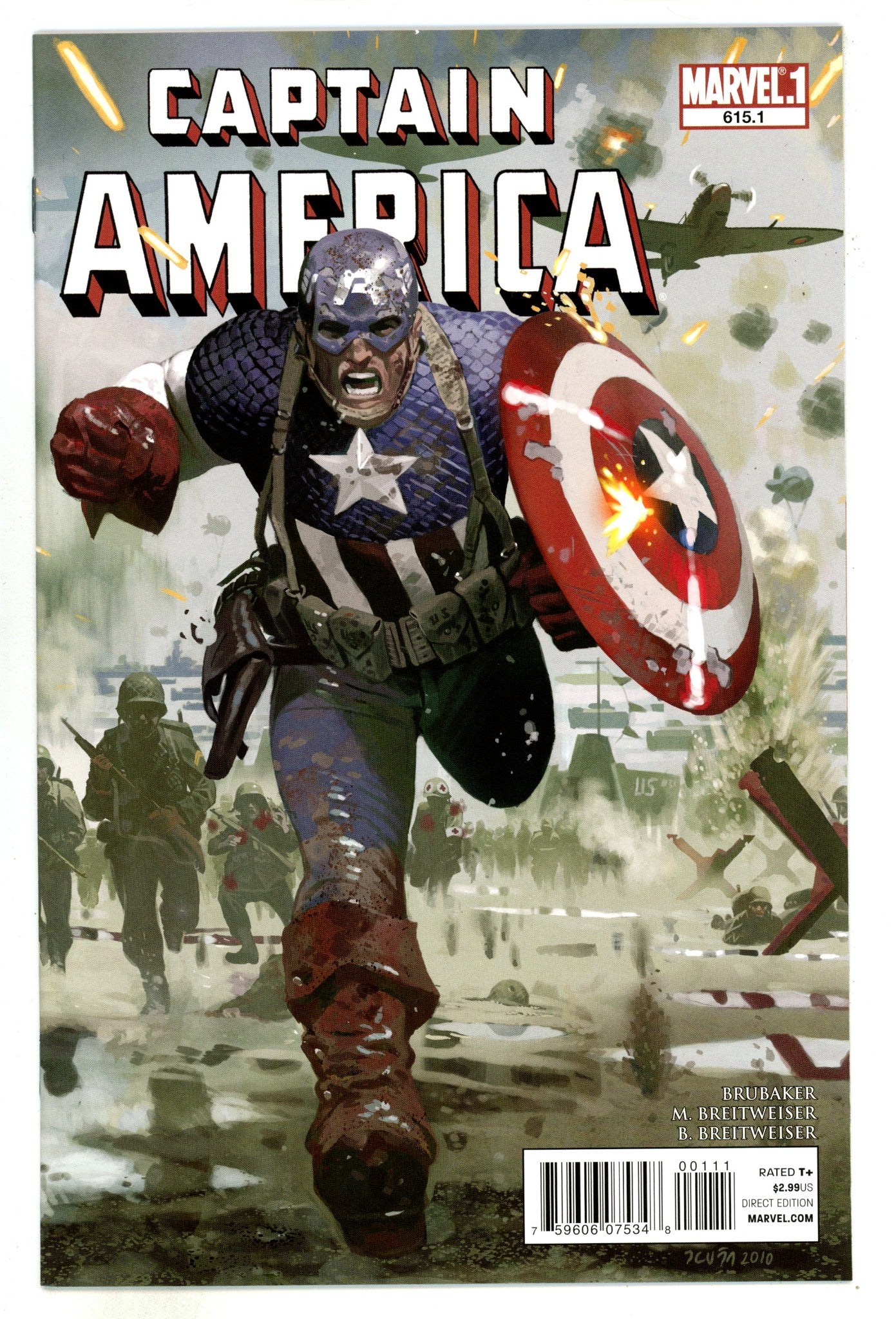 Captain America Vol 5 615.1 High Grade (2011) 