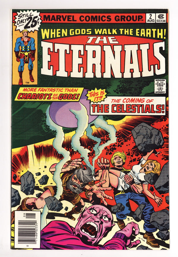 The Eternals Vol 1 2 VF+ (8.5) (1976)