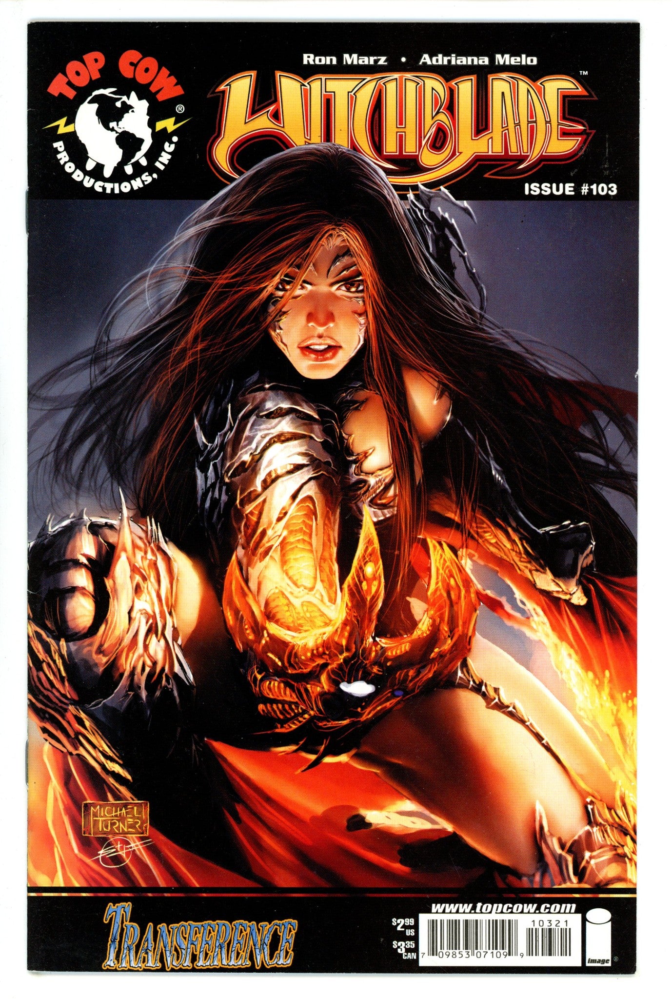 Witchblade Vol 1 103 Turner Variant (2007)