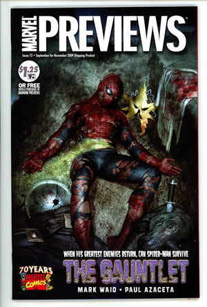 Marvel Previews Vol 1 73 High Grade (2009)