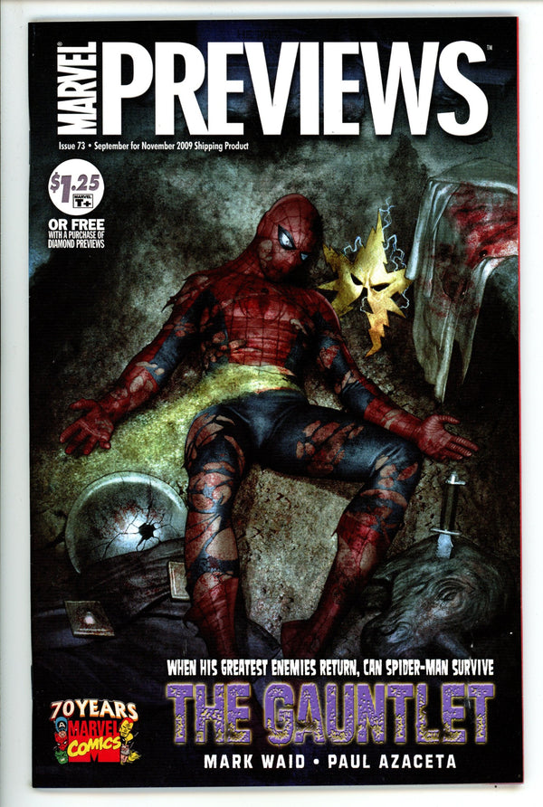 Marvel Previews Vol 1 73 High Grade (2009)