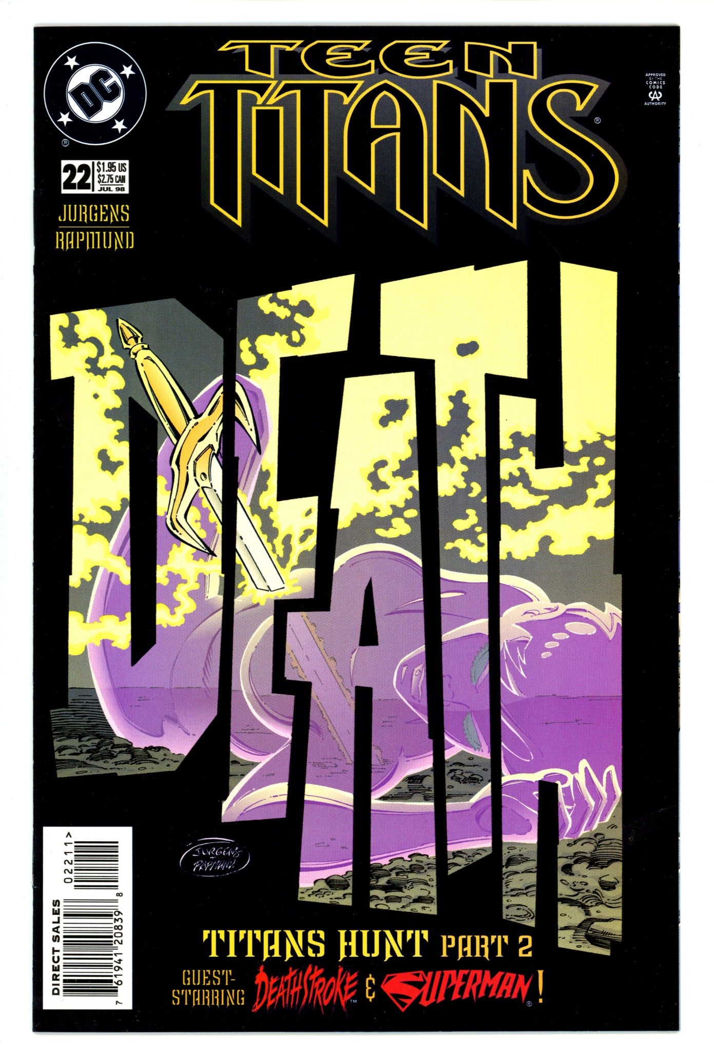 Teen Titans Vol 2 22 High Grade (1998) 