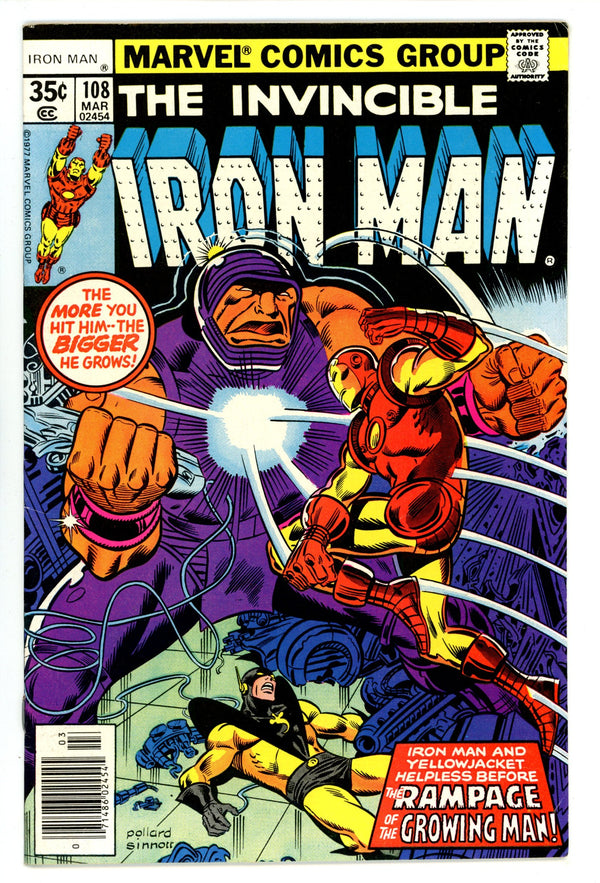 Iron Man Vol 1 108 FN/VF (7.0) (1978)