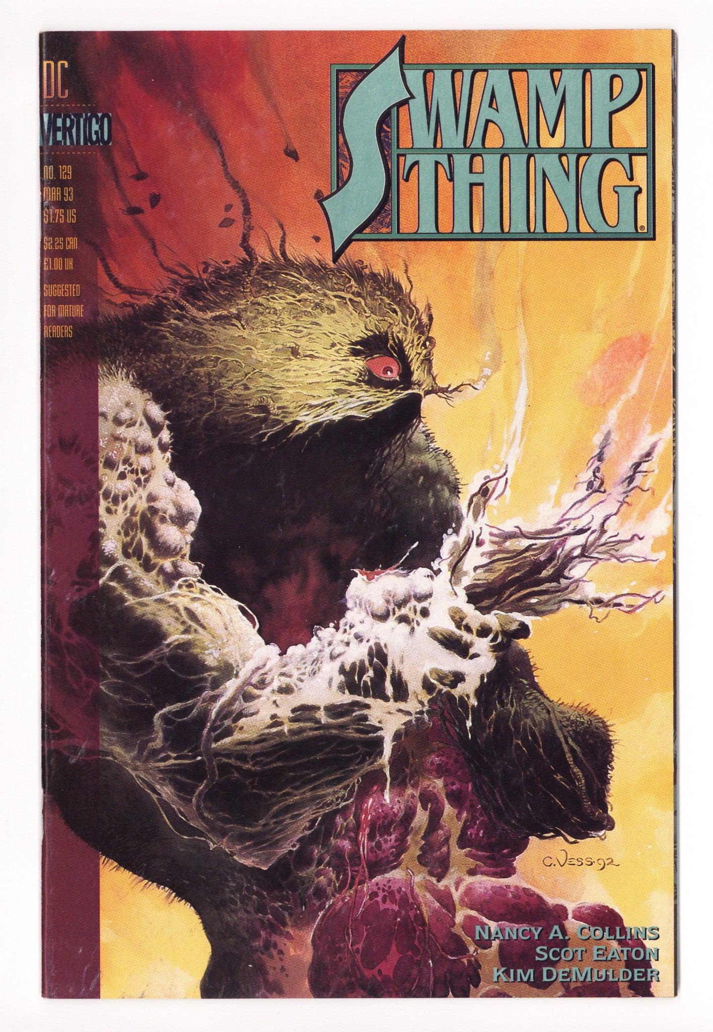Swamp Thing Vol 2 129 Mid Grade (1993) 