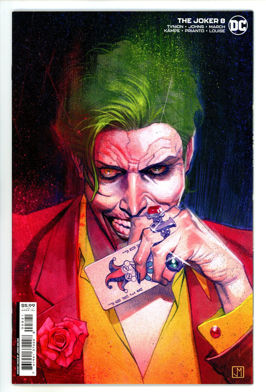 The Joker Vol 2 8 High Grade (2021) Molina Variant 