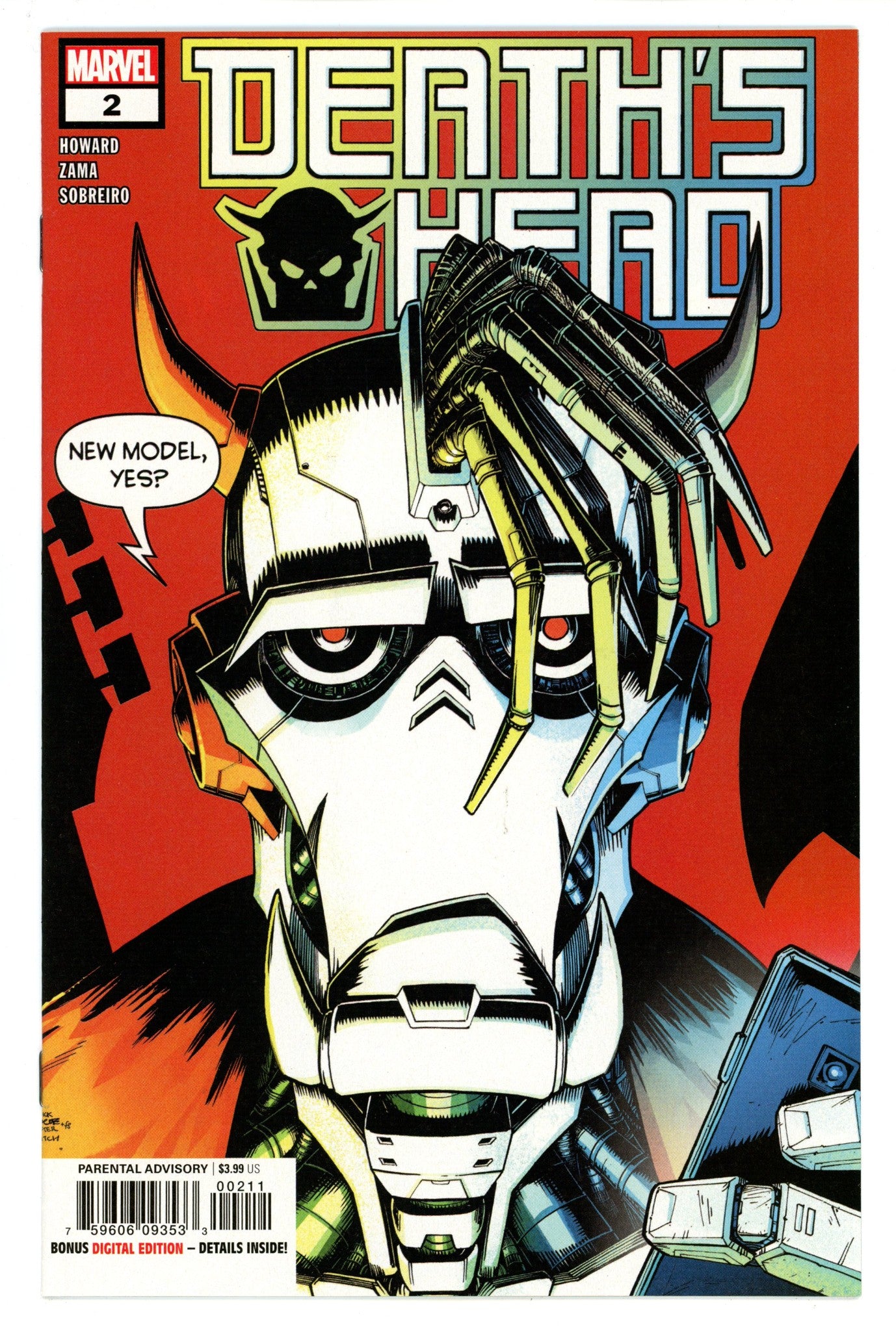 Death's Head Vol 2 2 High Grade (2019) 