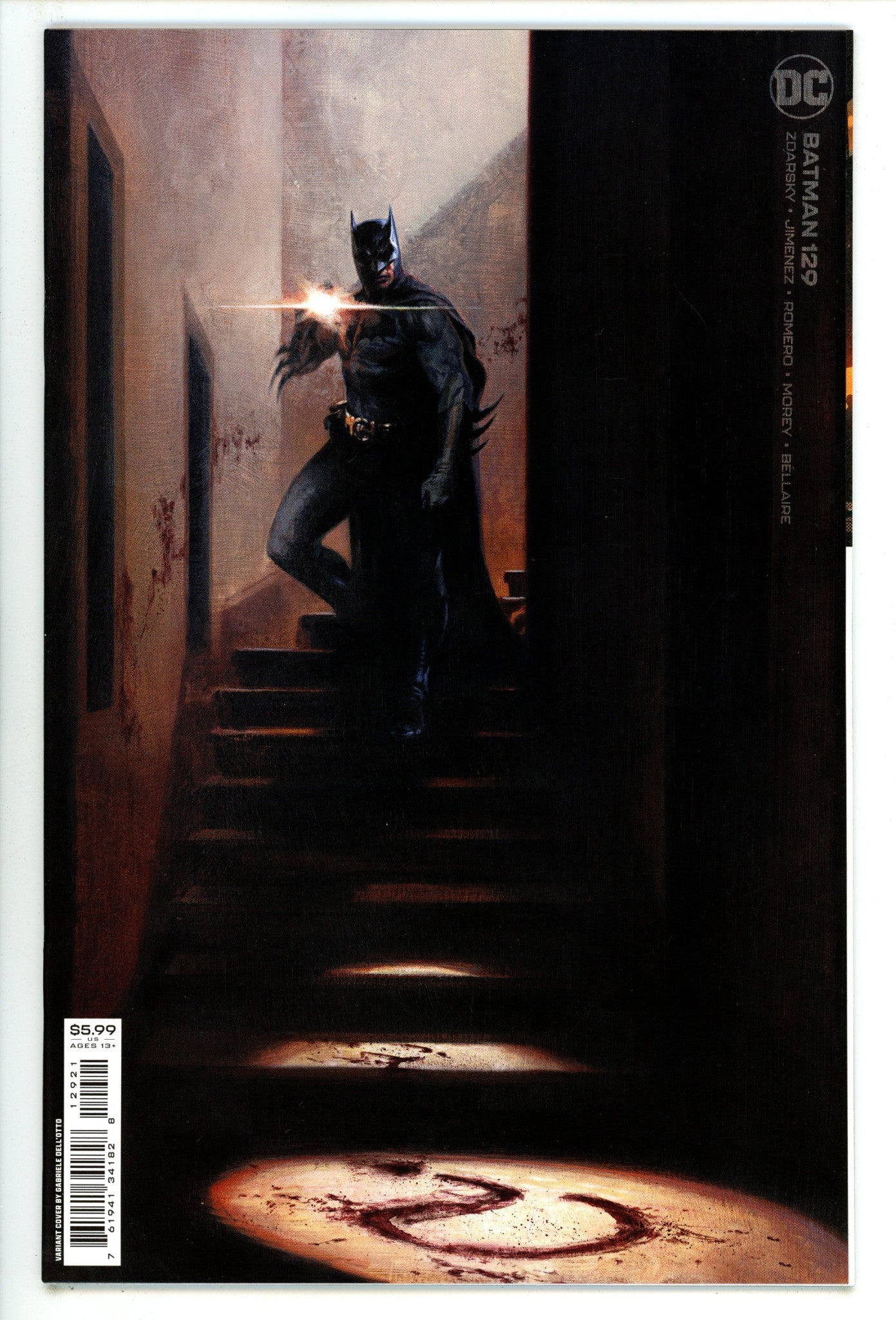 Batman Vol 3 129 High Grade (2023) Dell'Otto Variant 