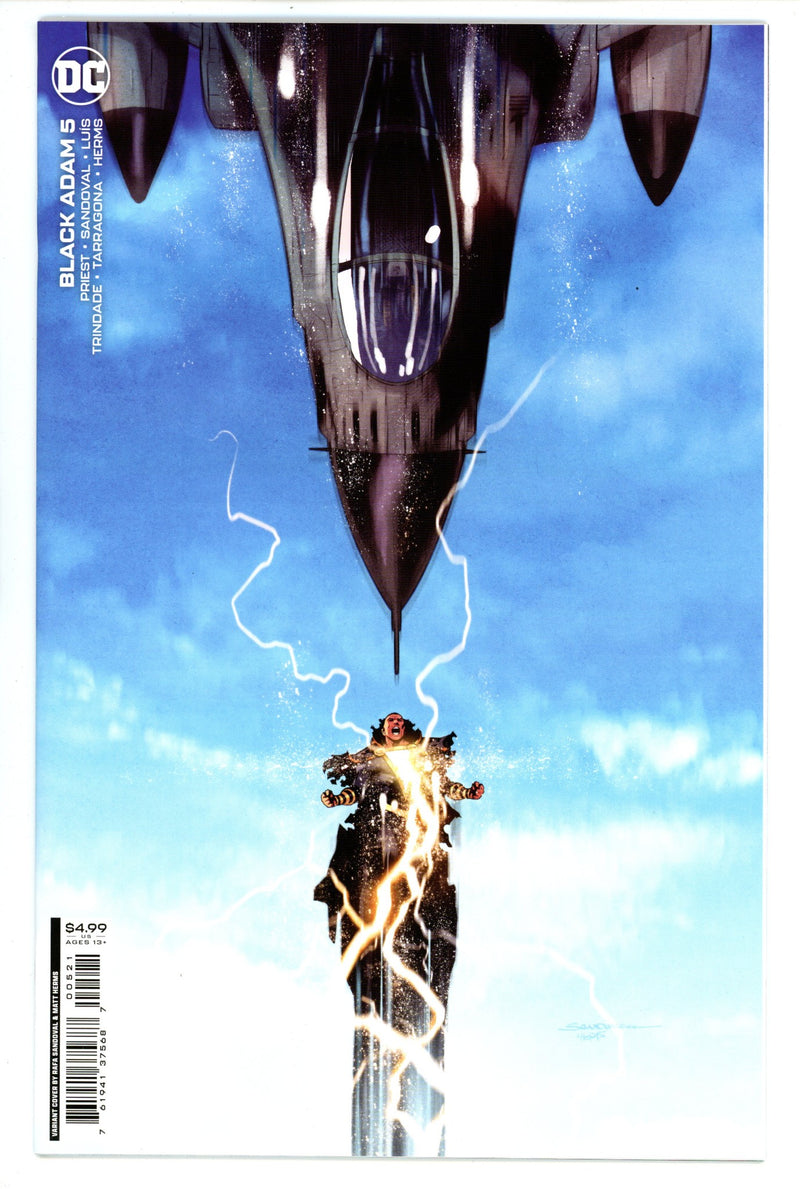 Black Adam Vol 1 5High Grade(2022) SandovalVariant