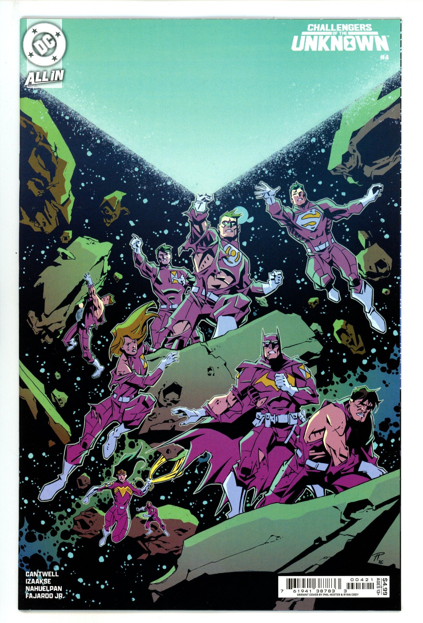 Challengers Of The Unknown Vol 5 4 Hester Variant (2025)