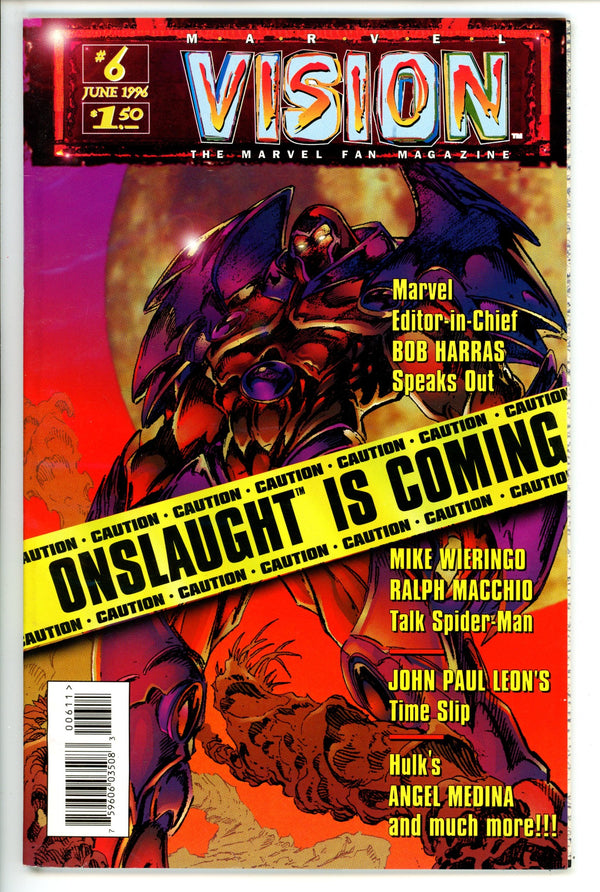 Marvel Vision 6 VF+ (8.5) (1996)
