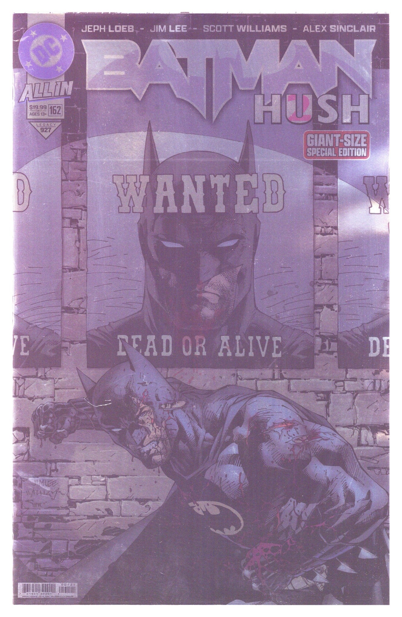 Batman Vol 3 162 Lee Giant Sized Foil Variant (2025)