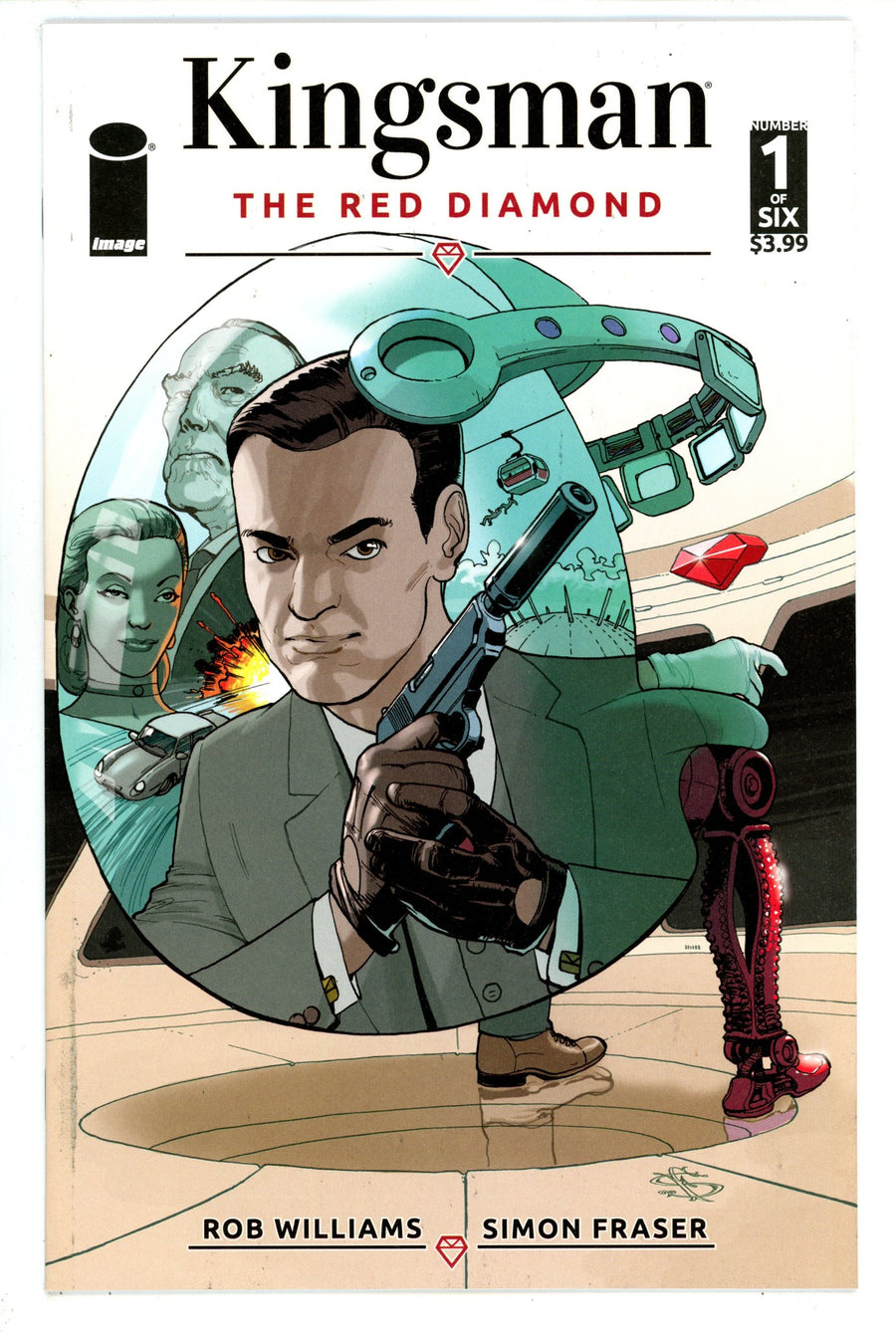 Kingsman: The Red Diamond 1 High Grade (2017) Fraser Variant 