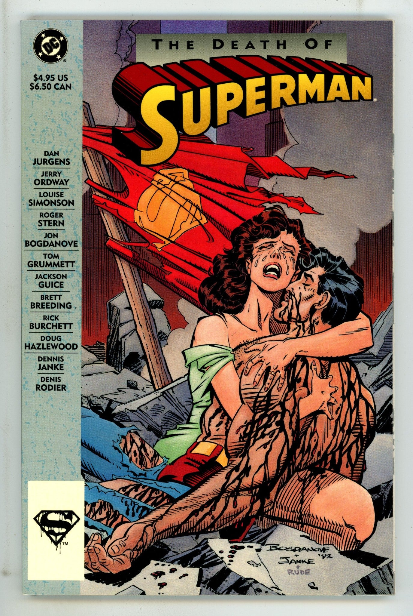The Death of Superman TPB Mid Grade (1993) 