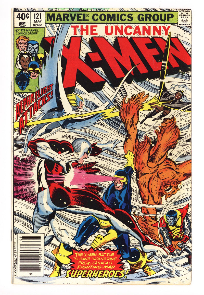 The X-Men Vol 1 121 VF (8.0) (1979) Signed x1 1st Page Terry Austin 