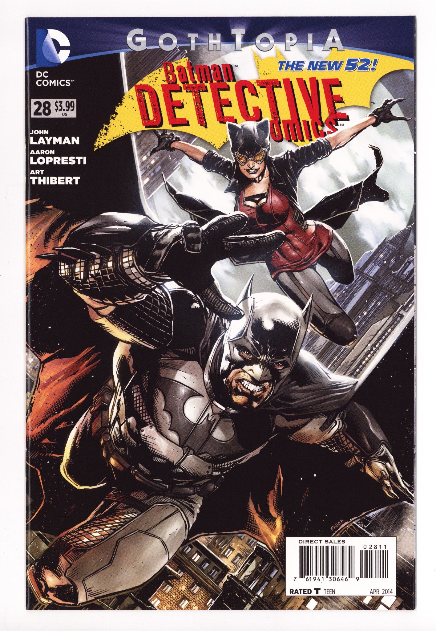Detective Comics Vol 2 28 High Grade (2014) 