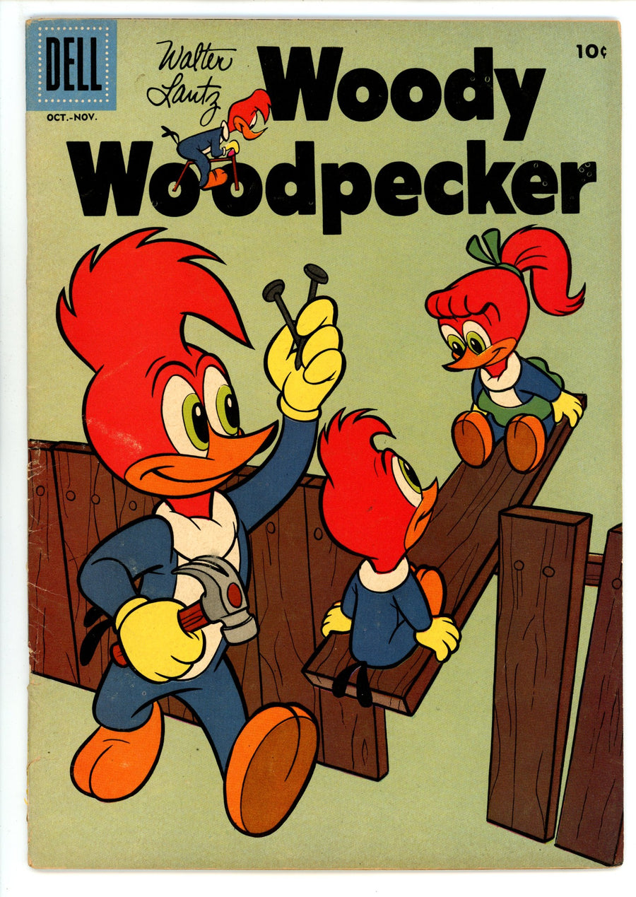 Walter Lantz Woody Woodpecker 45 VG (4.0) (1957) 