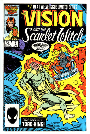 The Vision and the Scarlet Witch Vol 2 7 VF/NM (9.0) (1986)