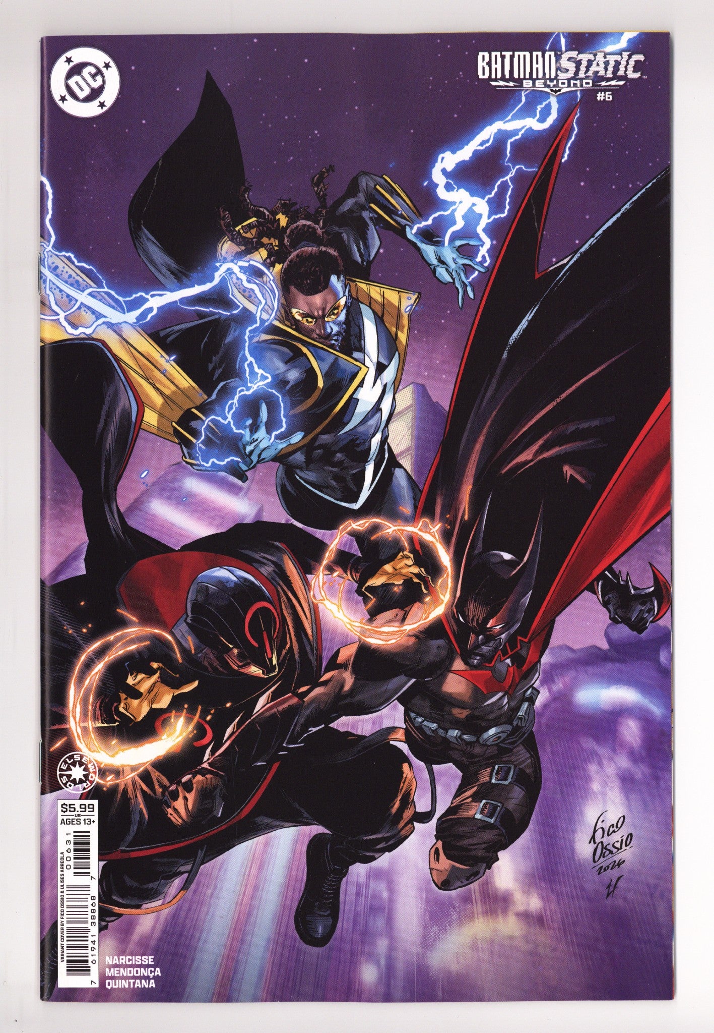 Batman Static Beyond 6 Ossio Variant (2026)