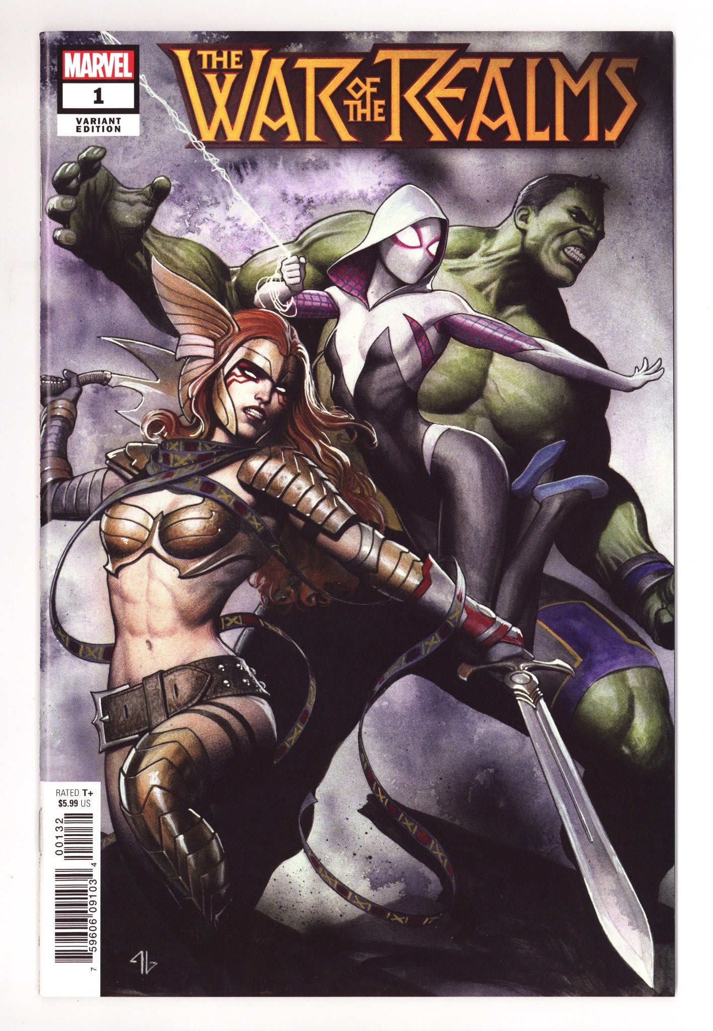 War of the Realms   1  NM- (9.2)   (2019) Granov     Variant  