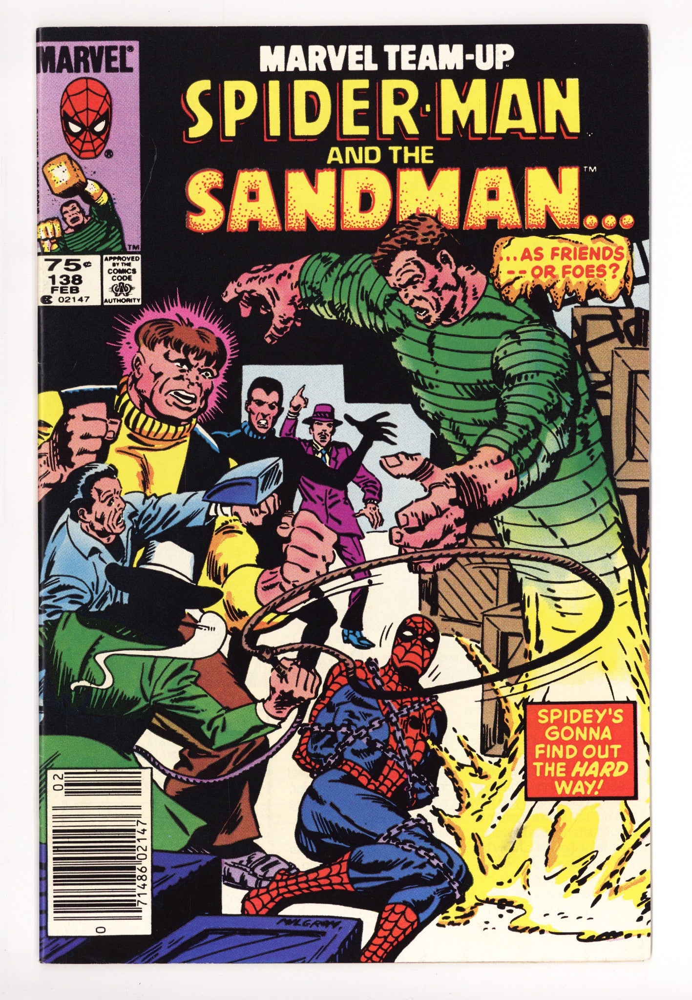 Marvel Team-Up Vol 1 138 High Grade (1984) Canadian Price Variant 