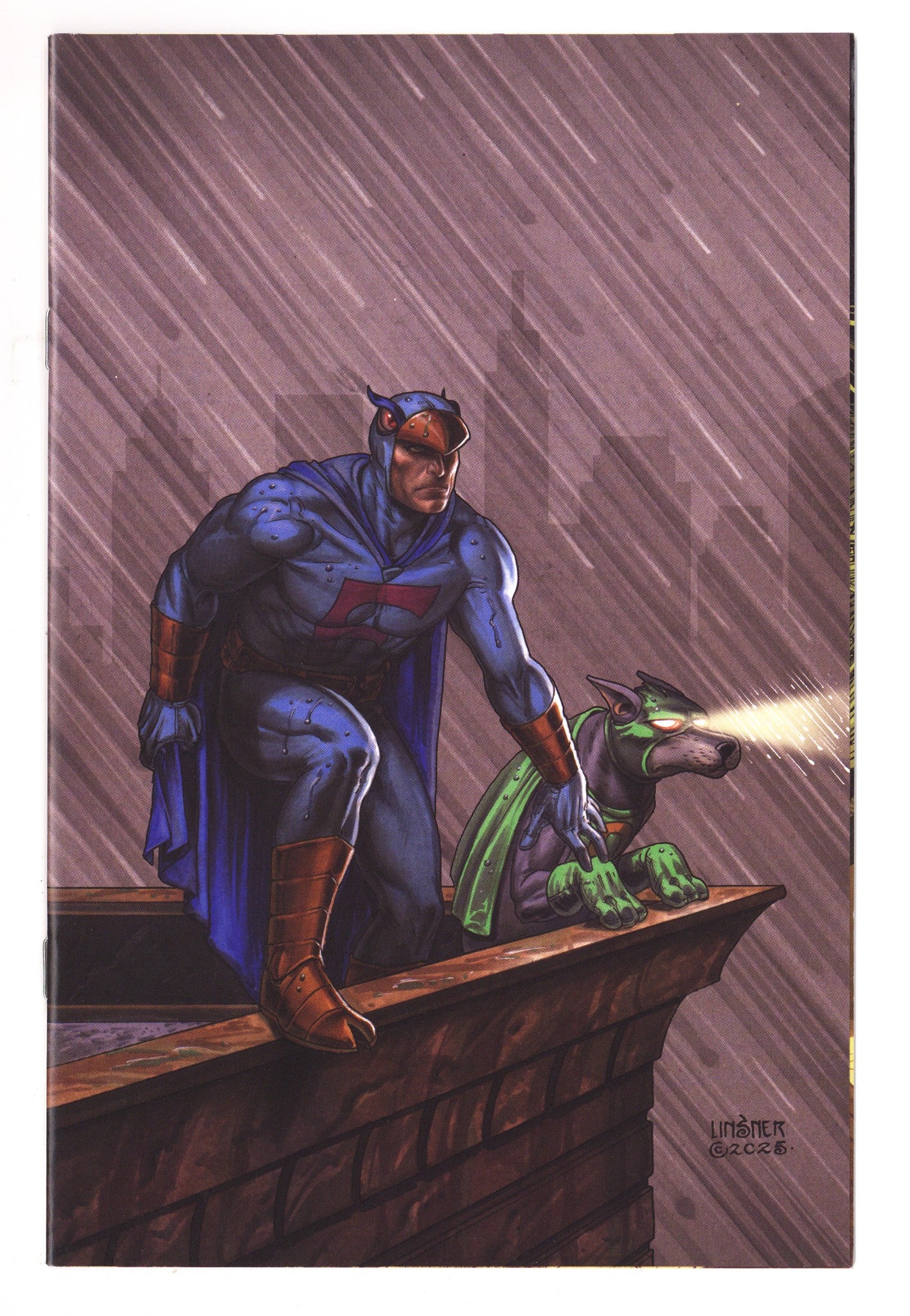 Blue Falcon & Dynomutt 5 Linsner Virgin Incentive (2025)