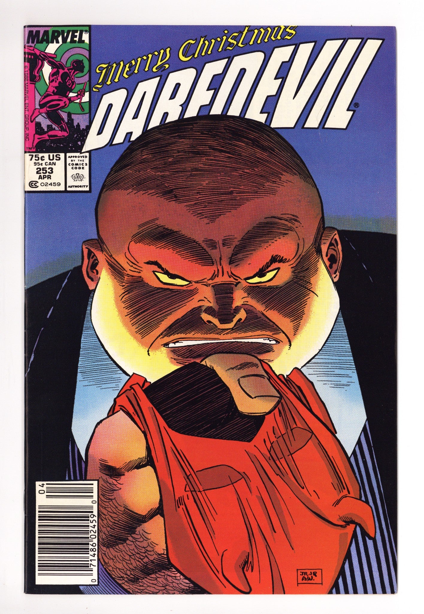 Daredevil Vol 1 253 Mid Grade (1988) Newsstand 