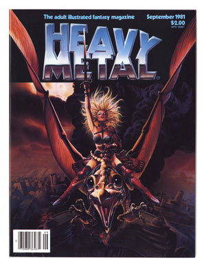 Heavy Metal Magazine Vol 5 6 VF/NM (9.0) (1981) Newsstand