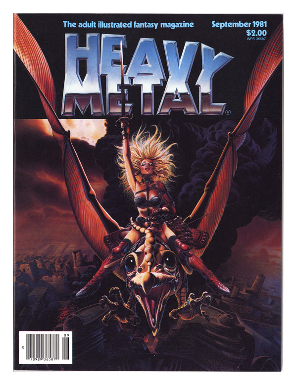 Heavy Metal Magazine Vol 5 6 VF/NM (9.0) (1981) Newsstand
