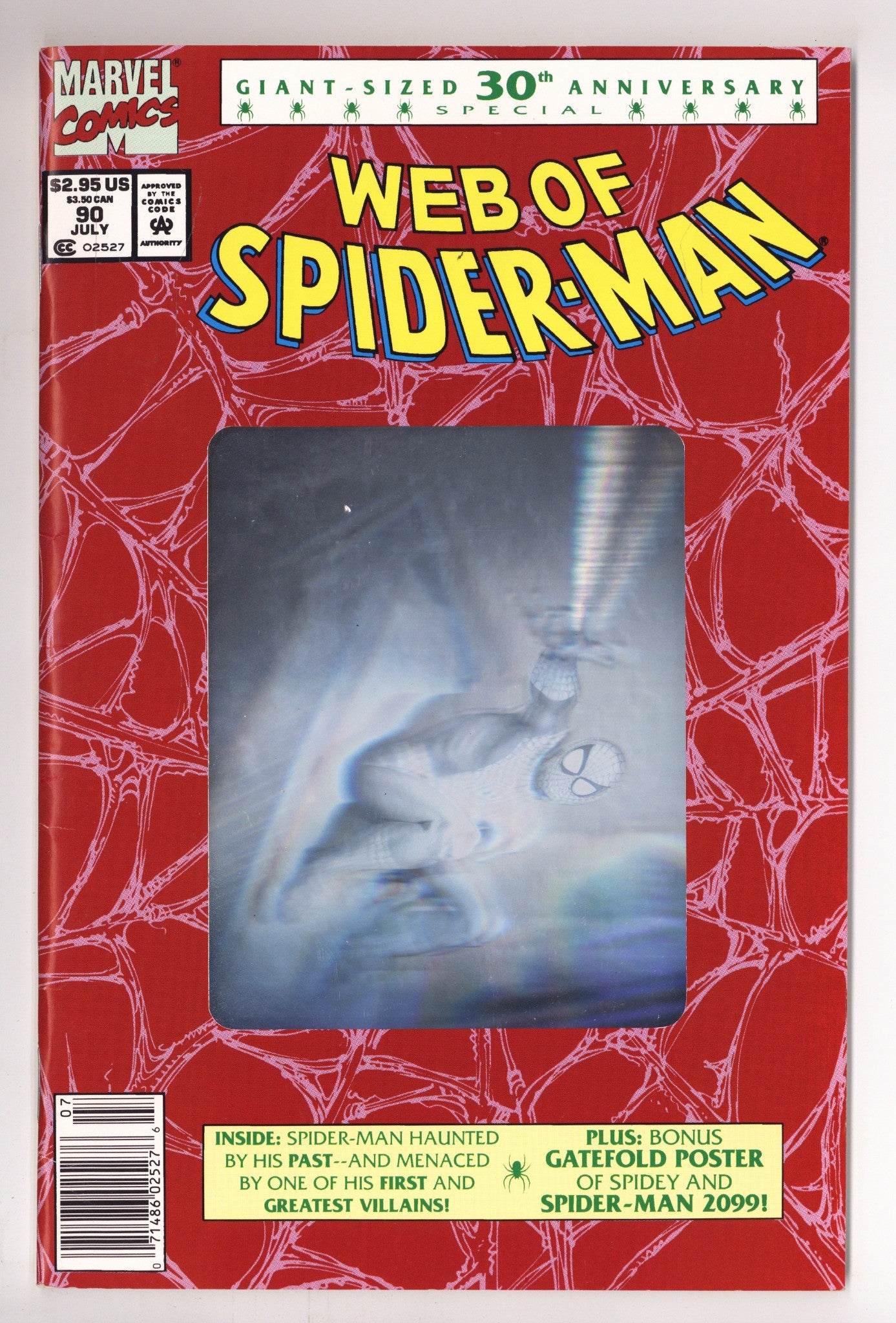 Web of Spider-Man Vol 1 90 Mid Grade (1992) Newsstand 