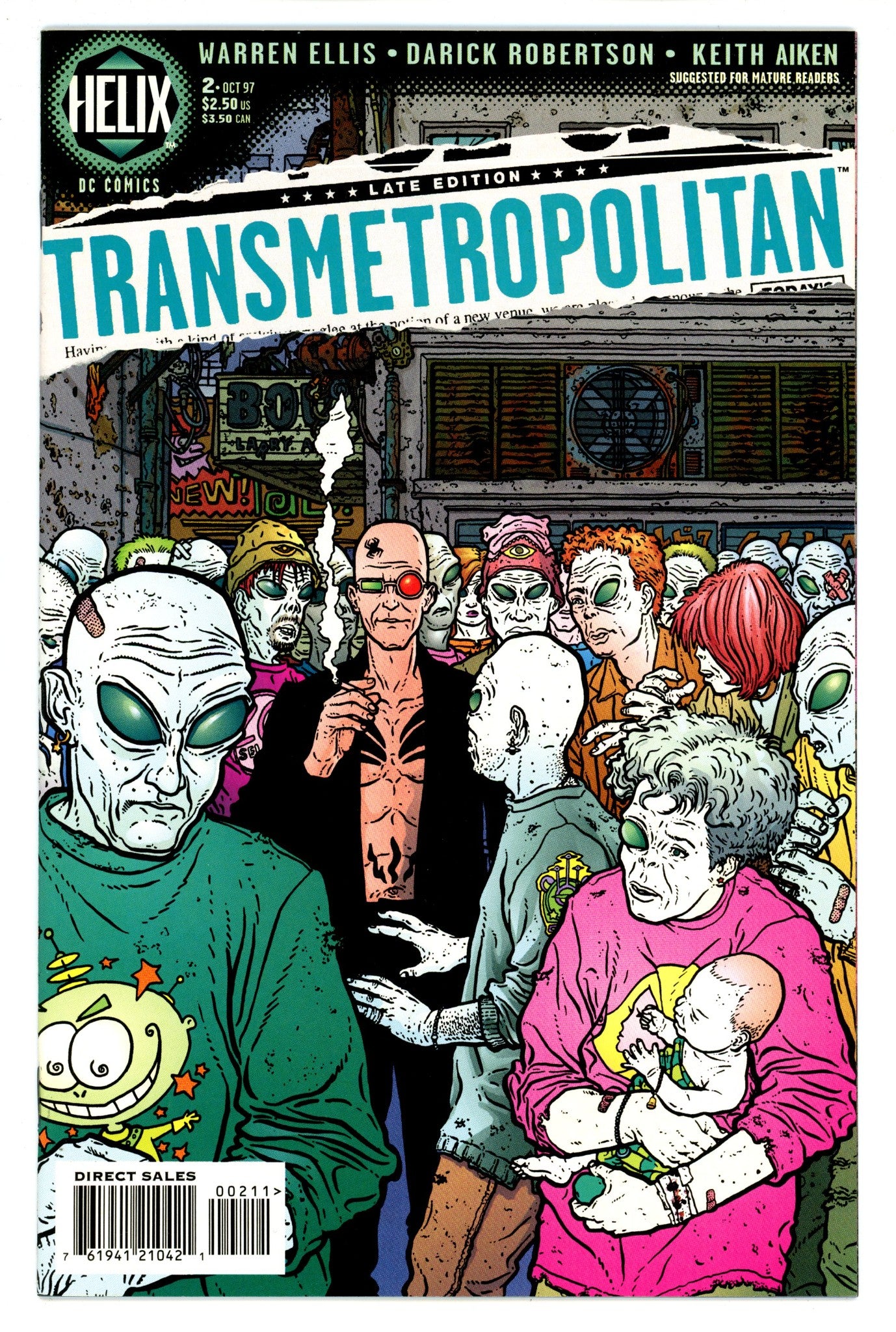 Transmetropolitan 2 NM- (9.2) (1997) 