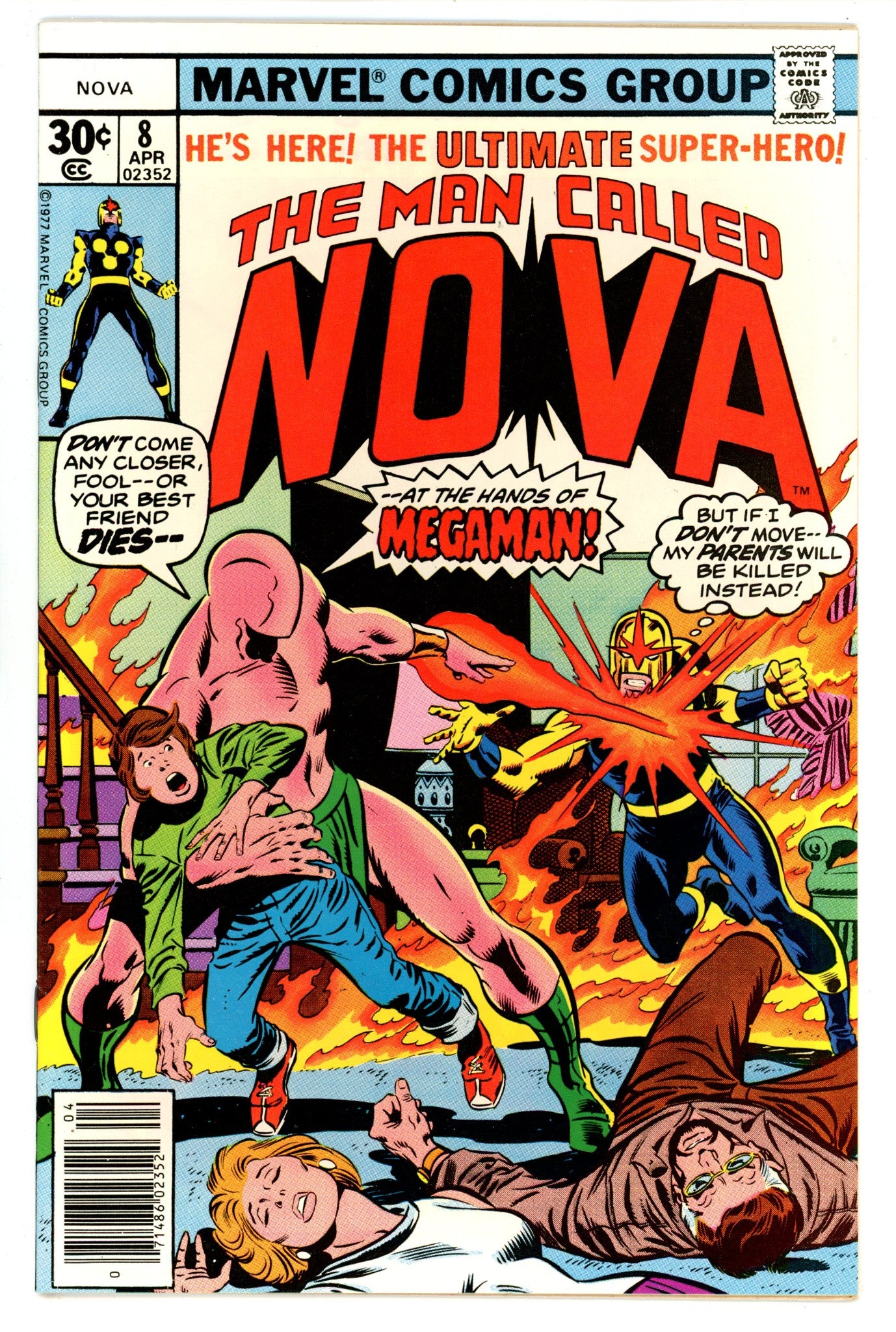 Nova Vol 1 8  VF (8.0)  (1977)   