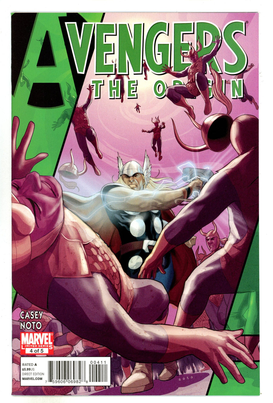 Avengers: The Origin 4 High Grade (2010) 