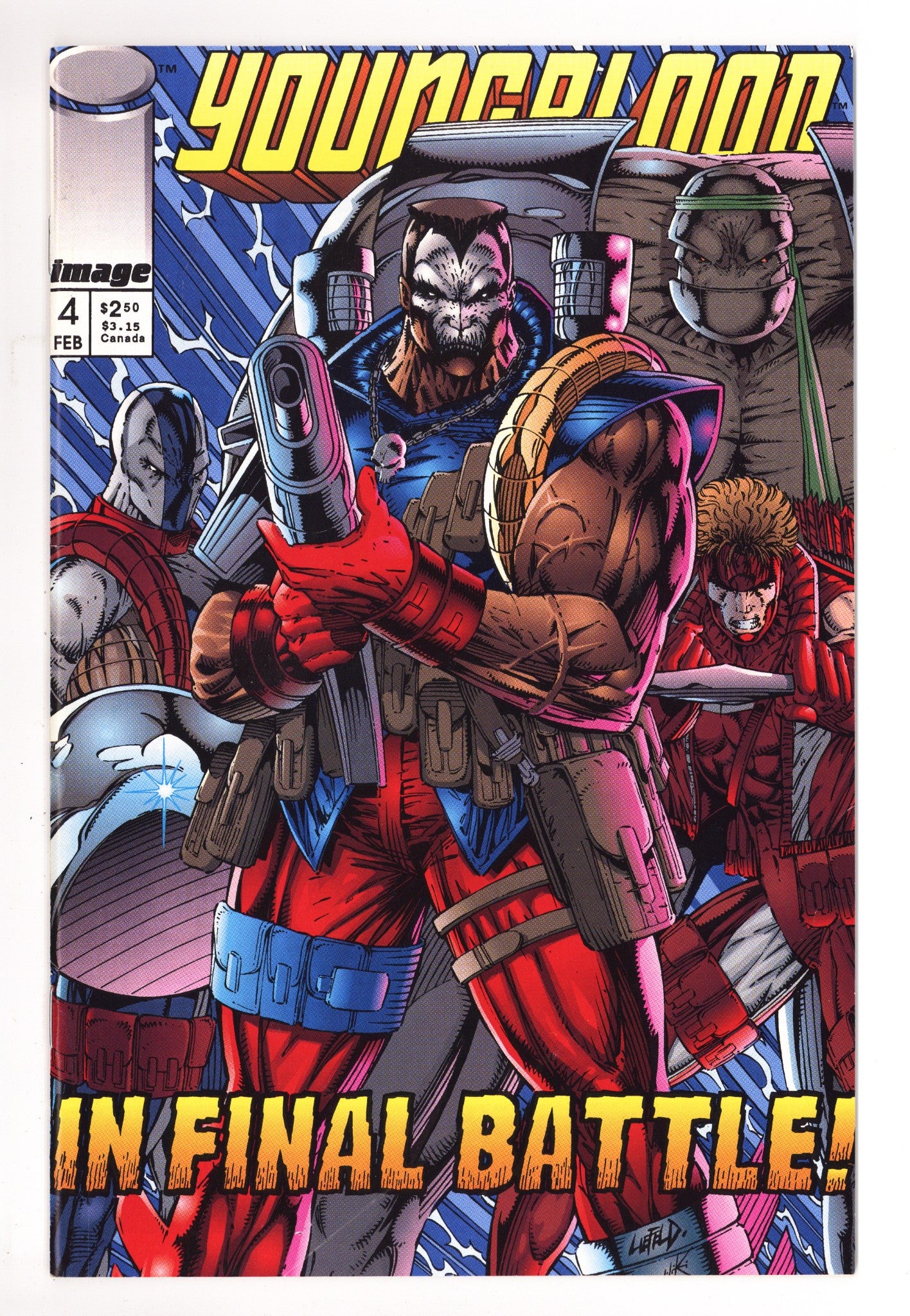 Youngblood Vol 1 4 Mid Grade (1993) 